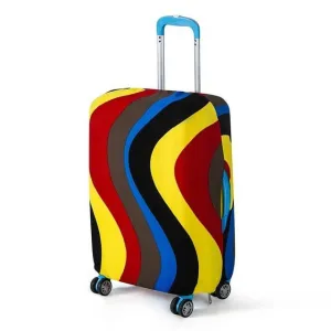 Dark Ripples | Basic Design | Luggage Suitcase Protective Cover