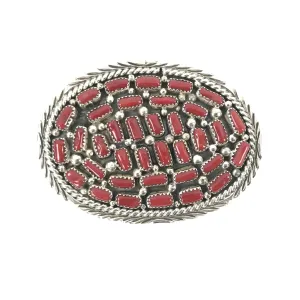 Darlene Begay Coral Buckle