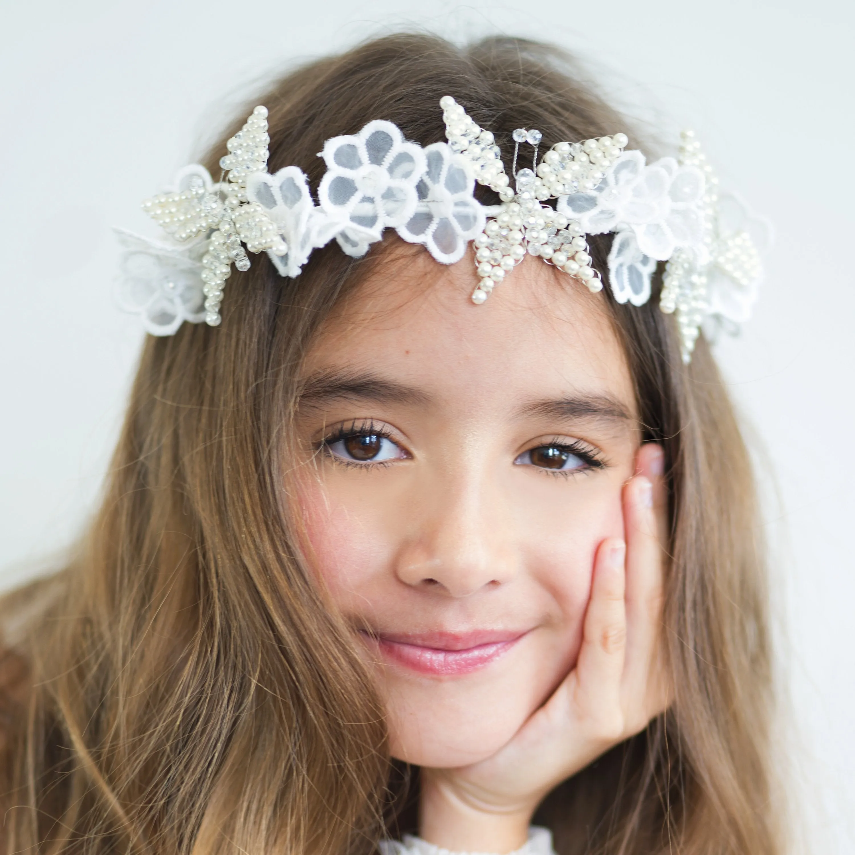 Designer Butterfly Kiss Hair Garland