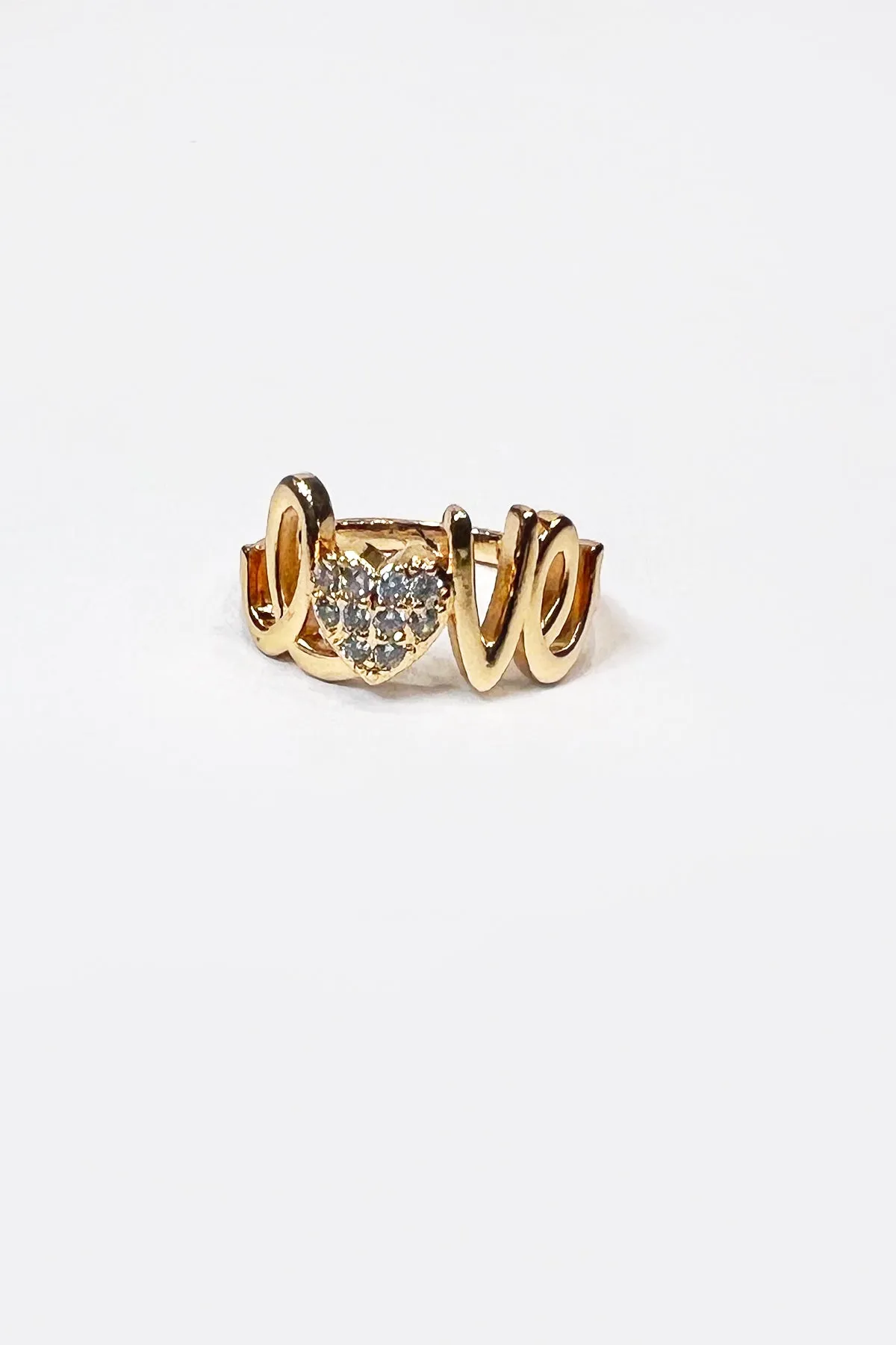 Diamond Heart Love Ring - S23 - WJW0066