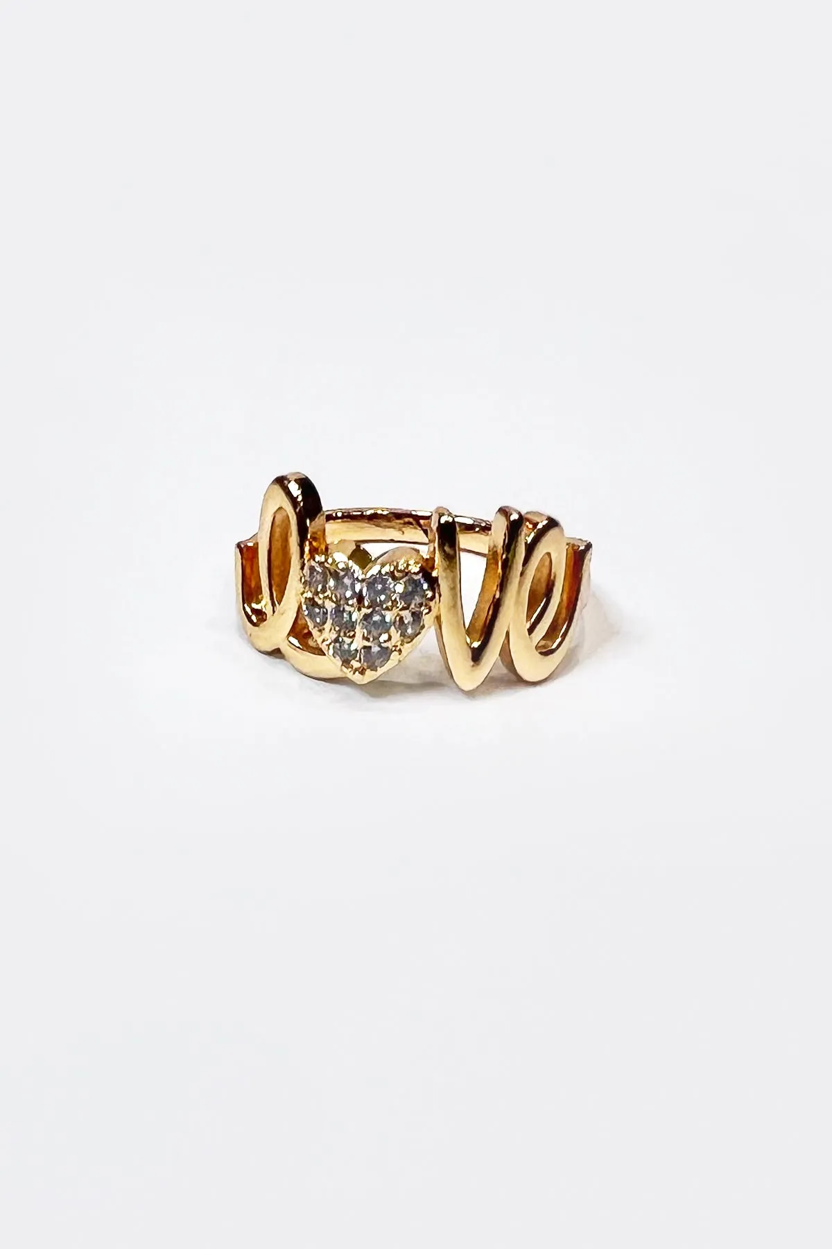 Diamond Heart Love Ring - S23 - WJW0066