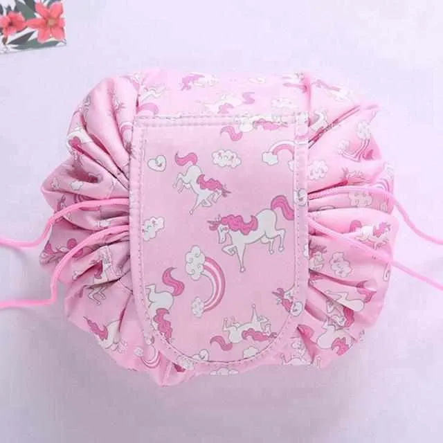 Drawstring Travel Cosmetic Bag