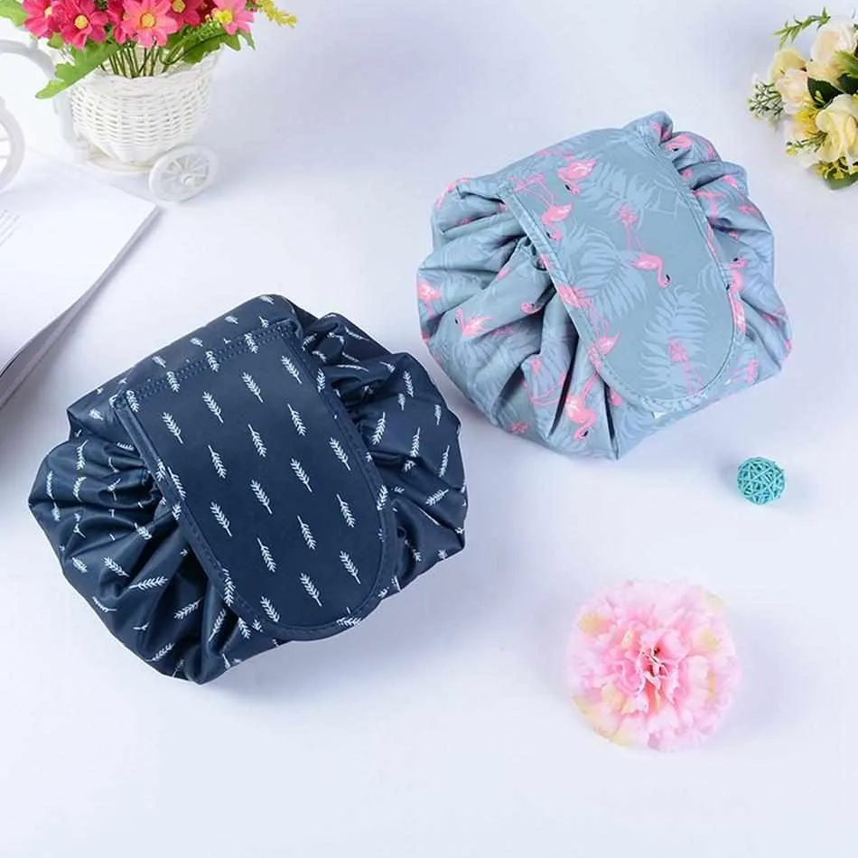 Drawstring Travel Cosmetic Bag