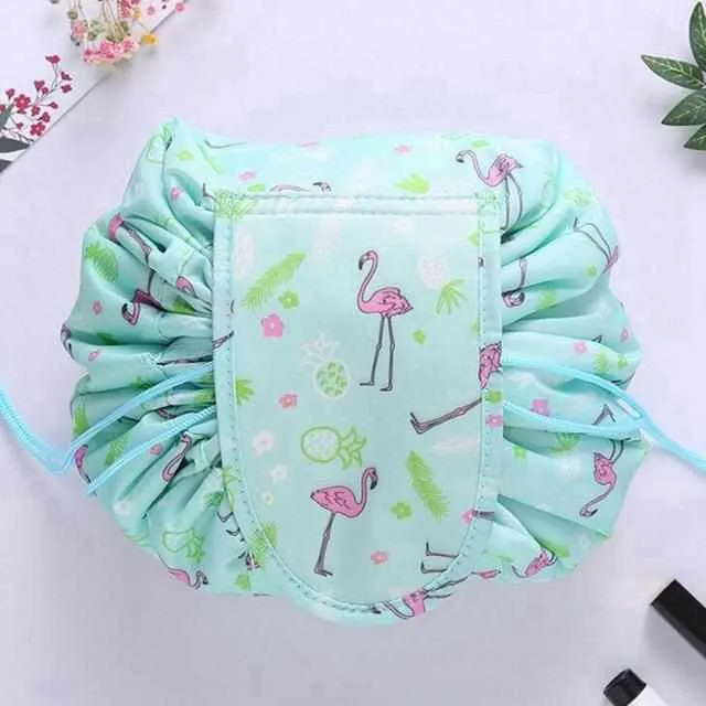 Drawstring Travel Cosmetic Bag