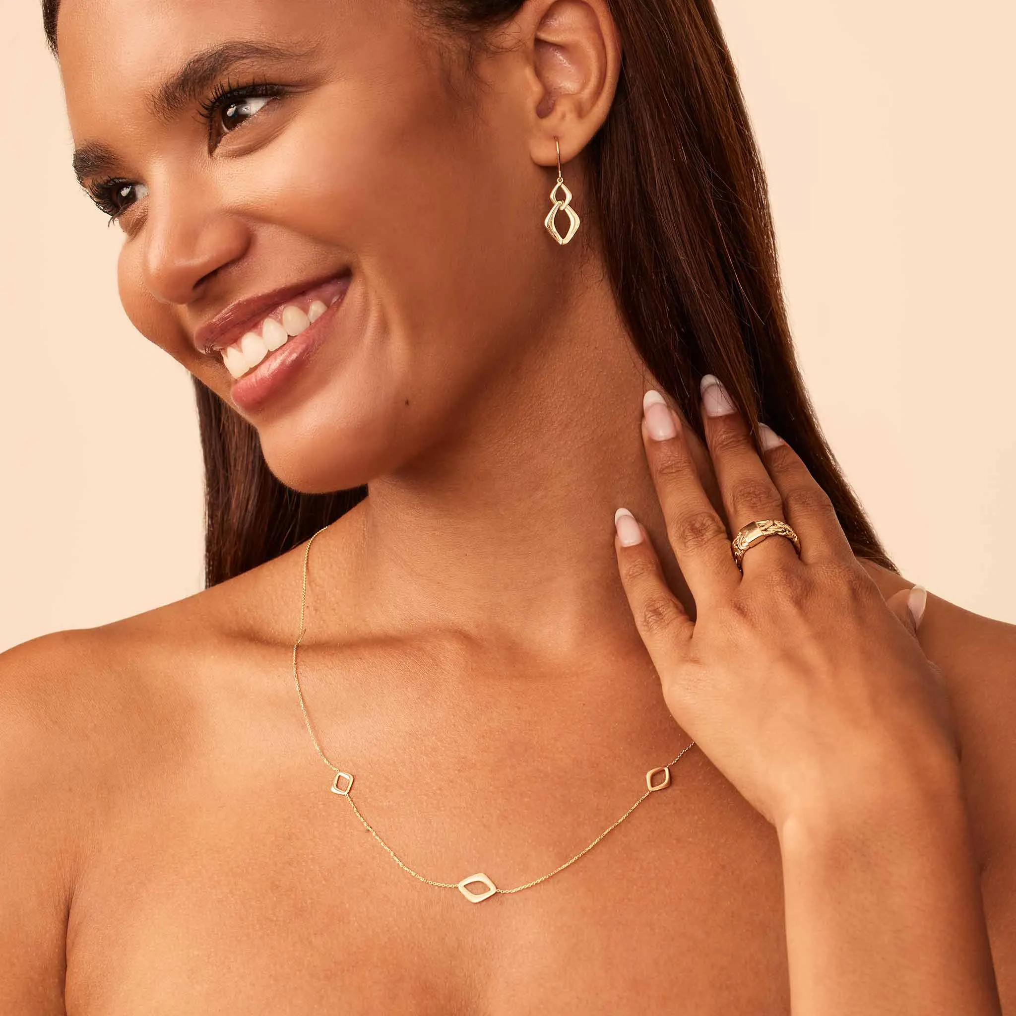 Dream Link Drop Earrings