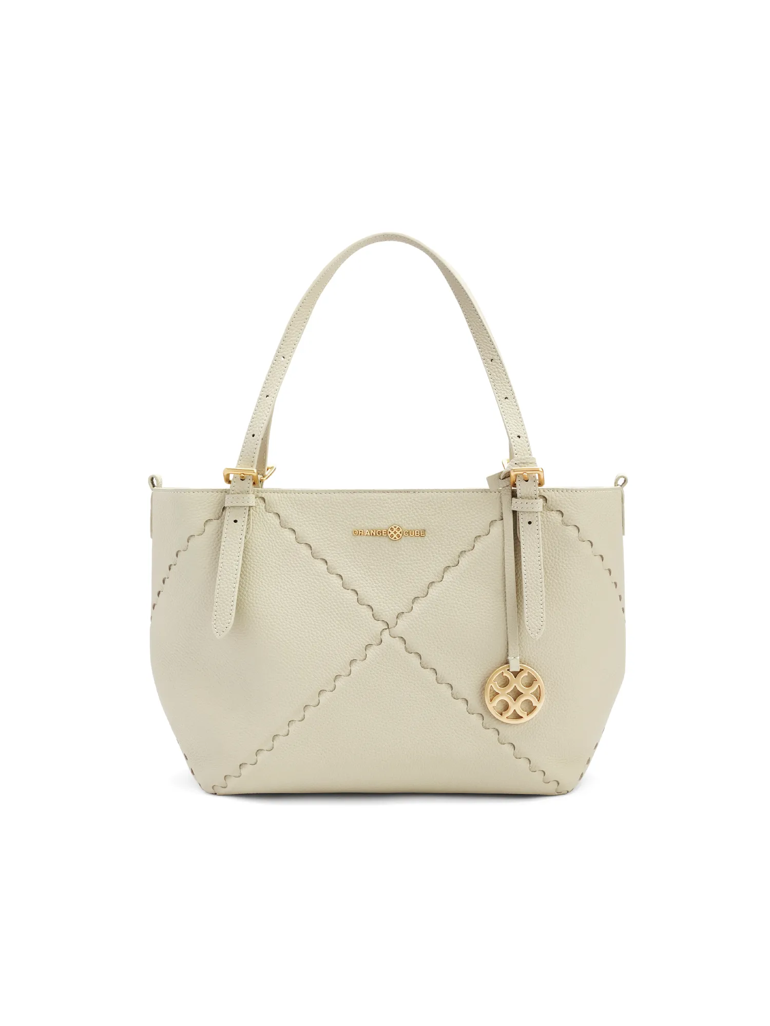 Dusk Mosaic Tote Bag - Cream