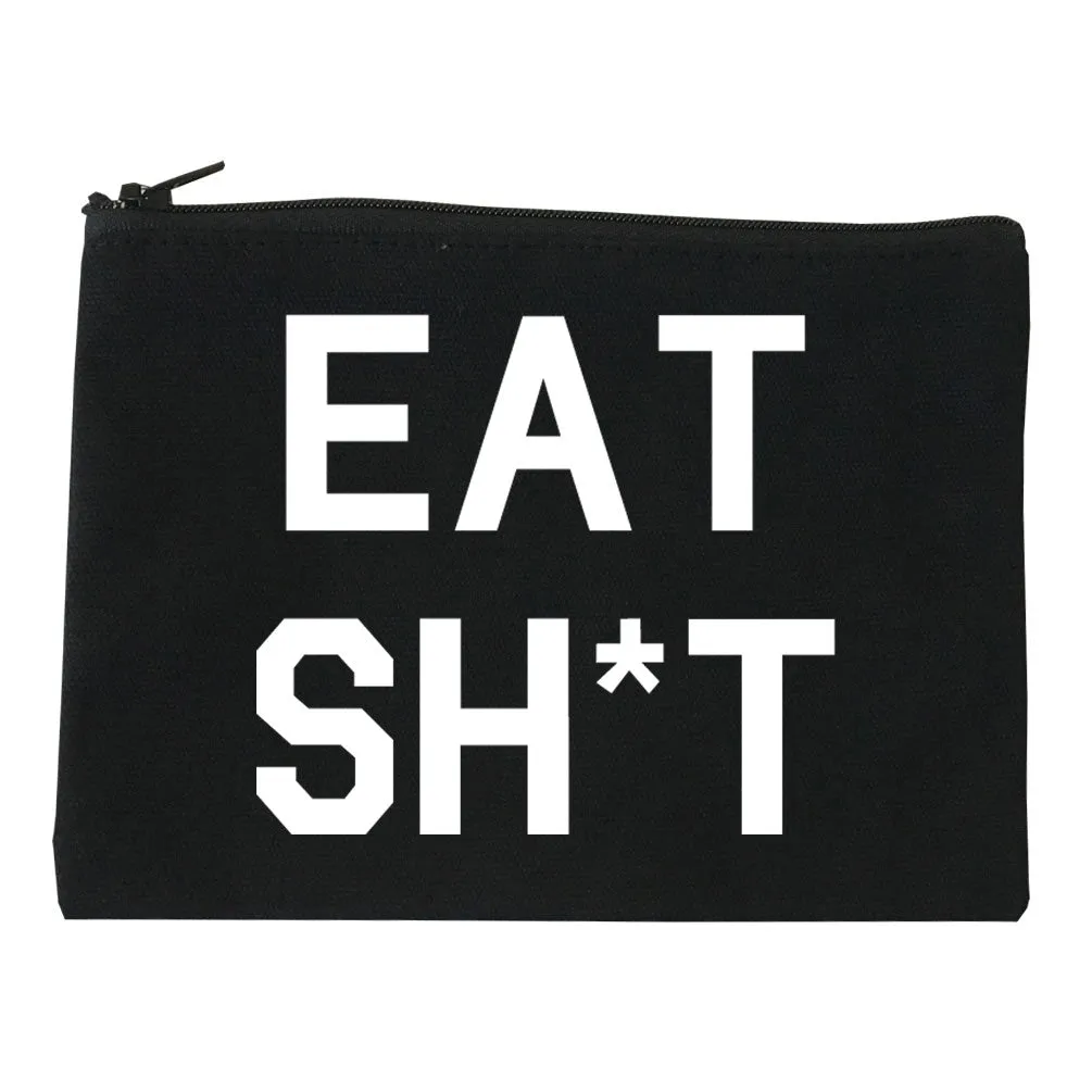 Eat Shit Rainbow Cosmetic Makeup Bag