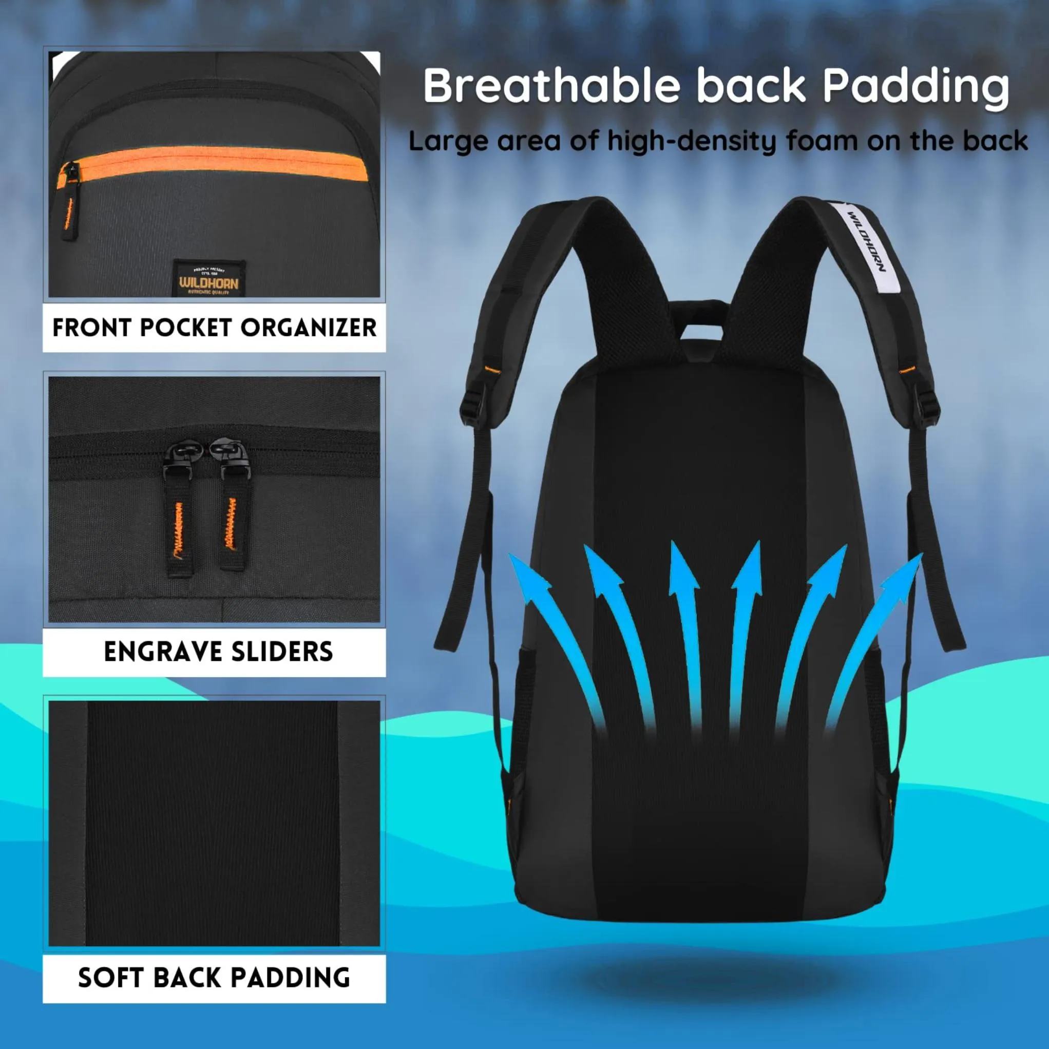 EDINBURG Laptop Backpack for Men & Women