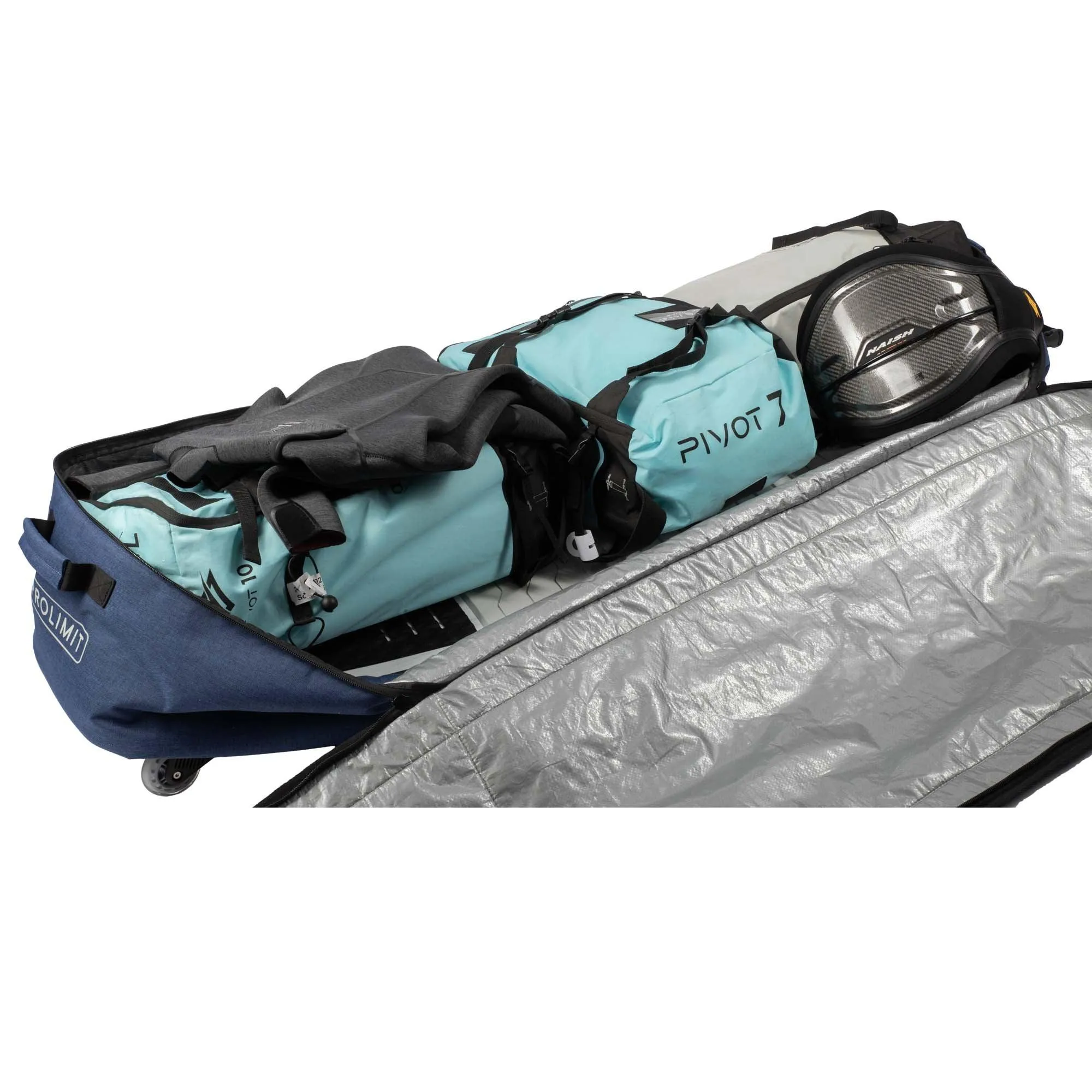 Elite Surf/Kite Board Bag with Slider Wheels