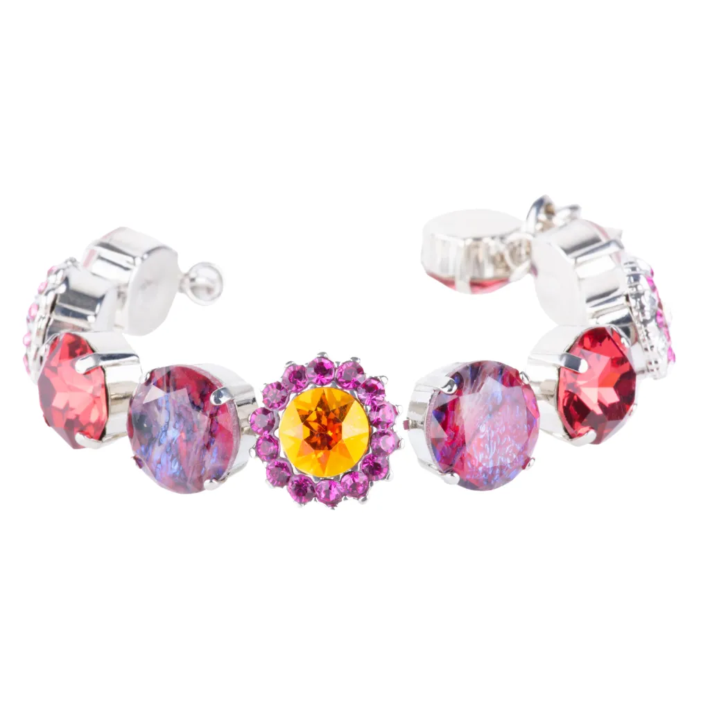 Extra Luxurious Blossom Bracelet in "Bougainvillea" *Custom*