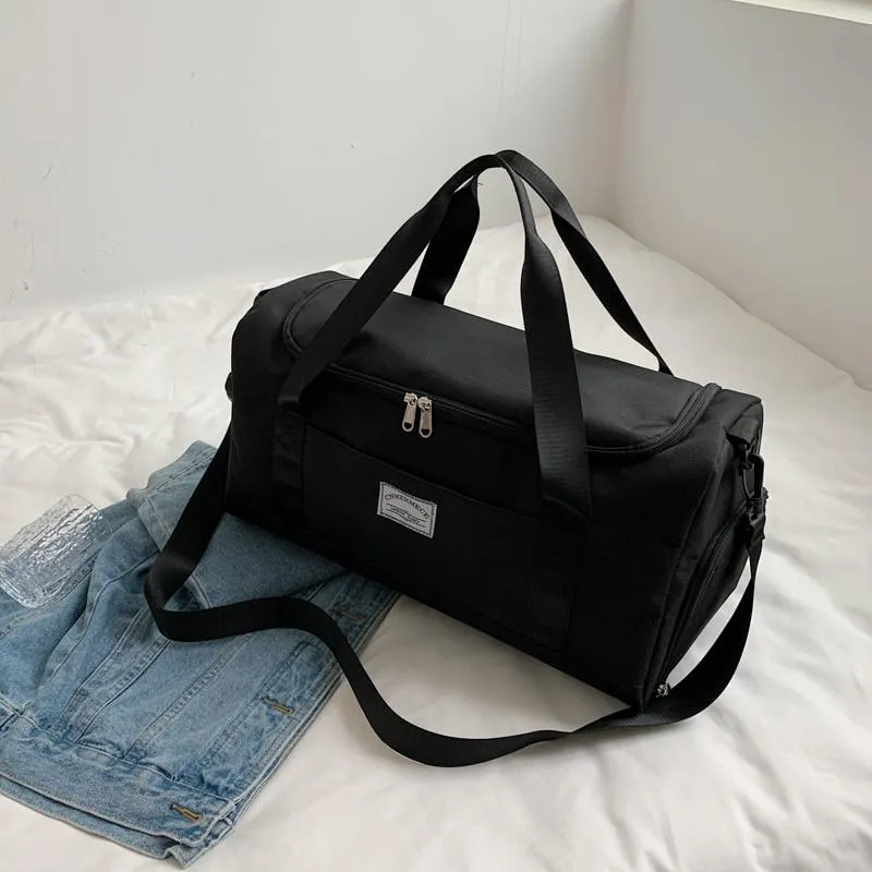 Fashion Women's Travel Cabin Bag Summer Sports Fitness Bags Large capacity Waterproof Yoga Gym Bags Hand luggage duffle bag 2021