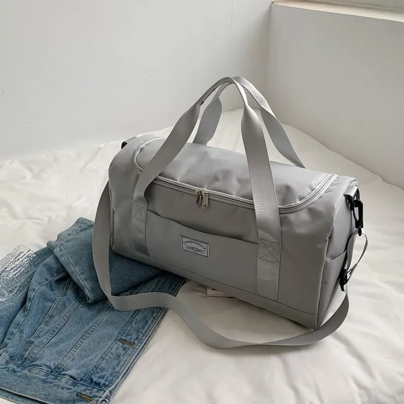 Fashion Women's Travel Cabin Bag Summer Sports Fitness Bags Large capacity Waterproof Yoga Gym Bags Hand luggage duffle bag 2021