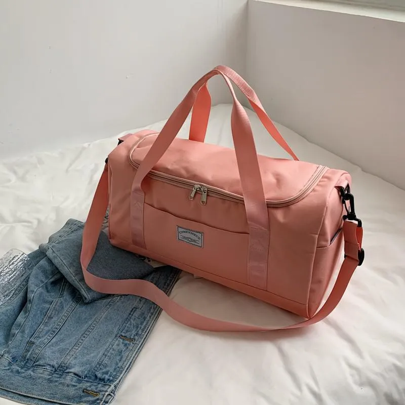 Fashion Women's Travel Cabin Bag Summer Sports Fitness Bags Large capacity Waterproof Yoga Gym Bags Hand luggage duffle bag 2021