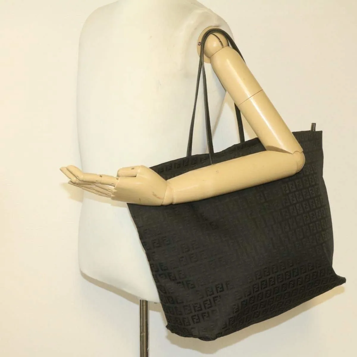 Fendi Zucchino Canvas Tote Bag  MW2744