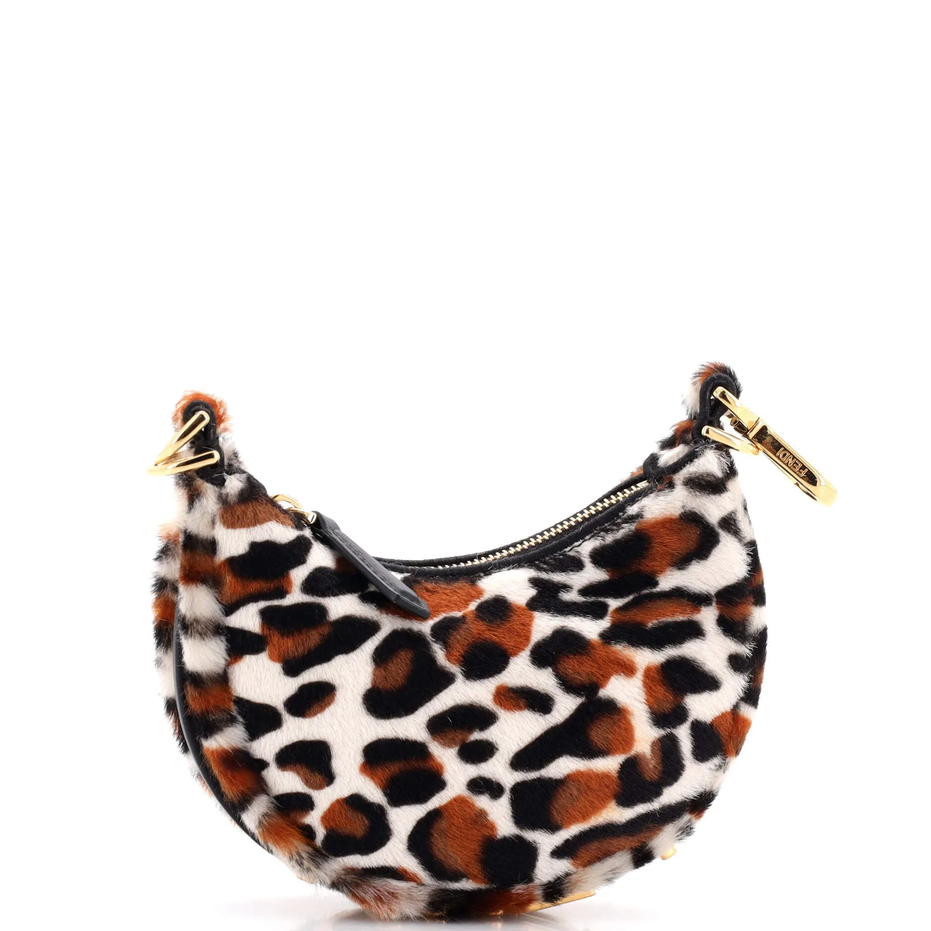 Fendigraphy Bag Printed Pony Hair Nano