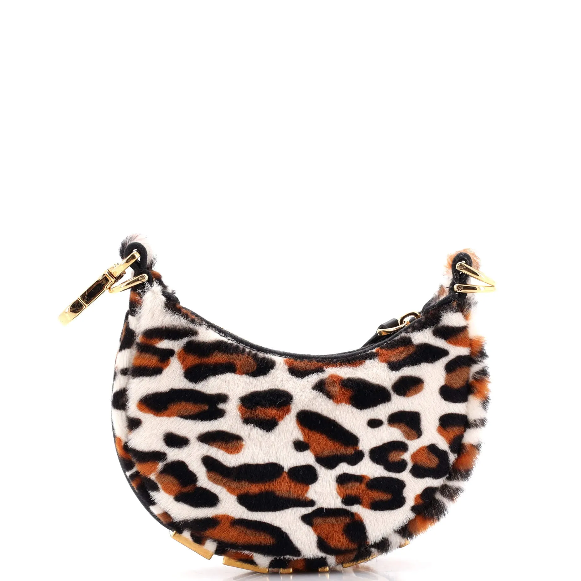 Fendigraphy Bag Printed Pony Hair Nano