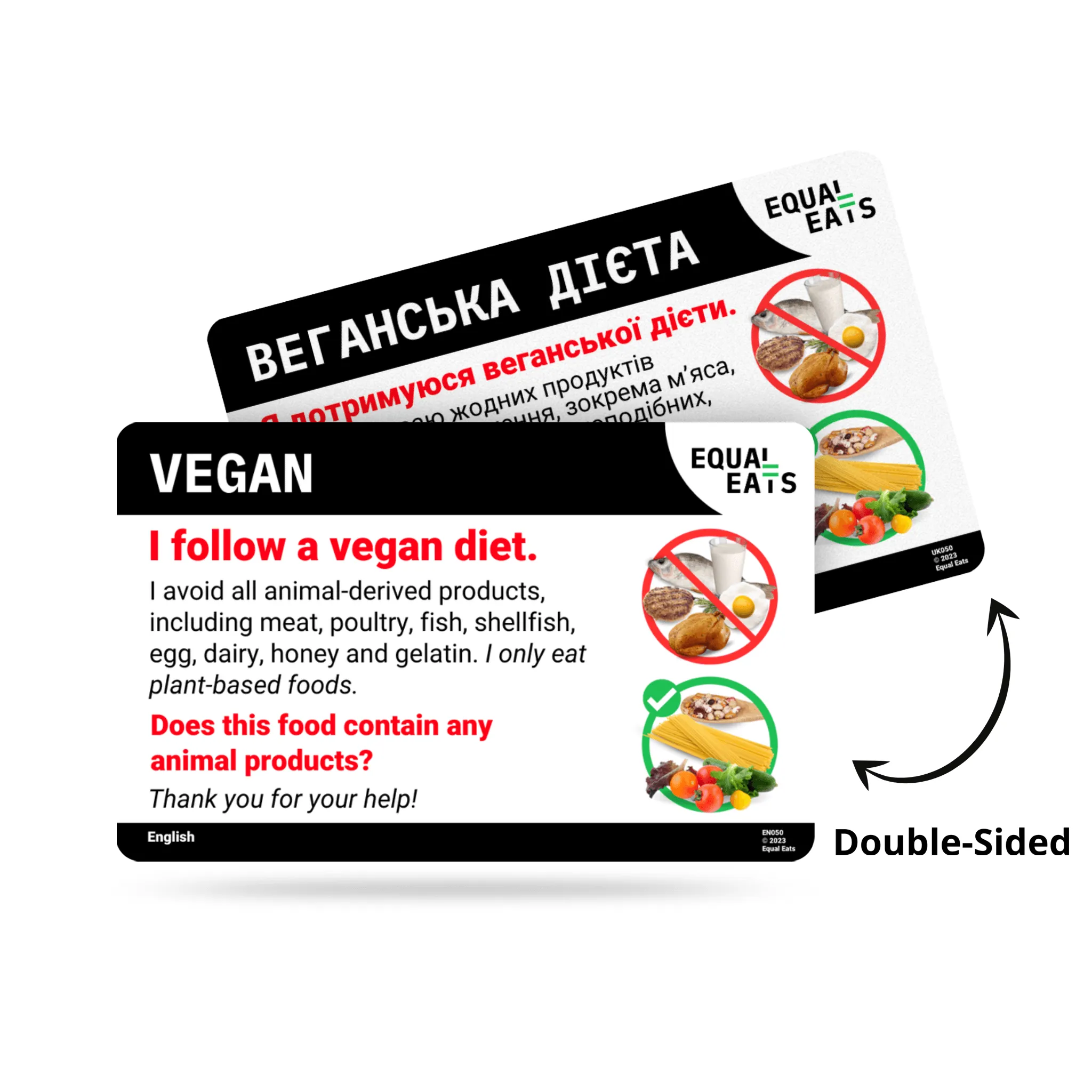 Finnish Vegan Card