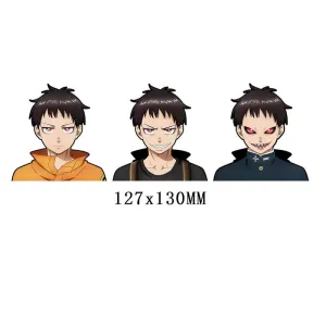 Fire Force Shinra Kusakabe 3D Lenticular Sticker