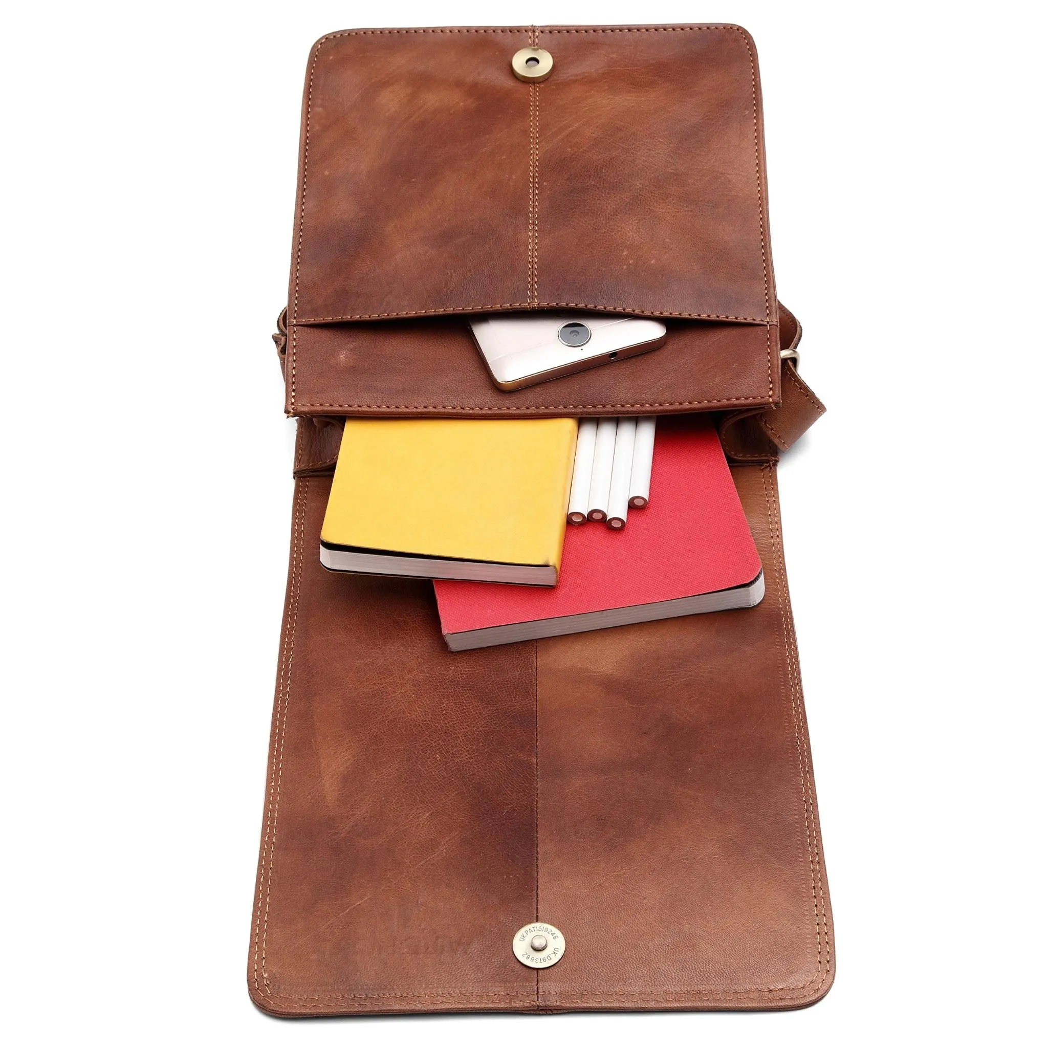 GEORGETOWN Leather Sling Bag for Men