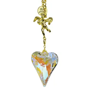 God's Got This Angel Heart Shimmer (Goldtone)