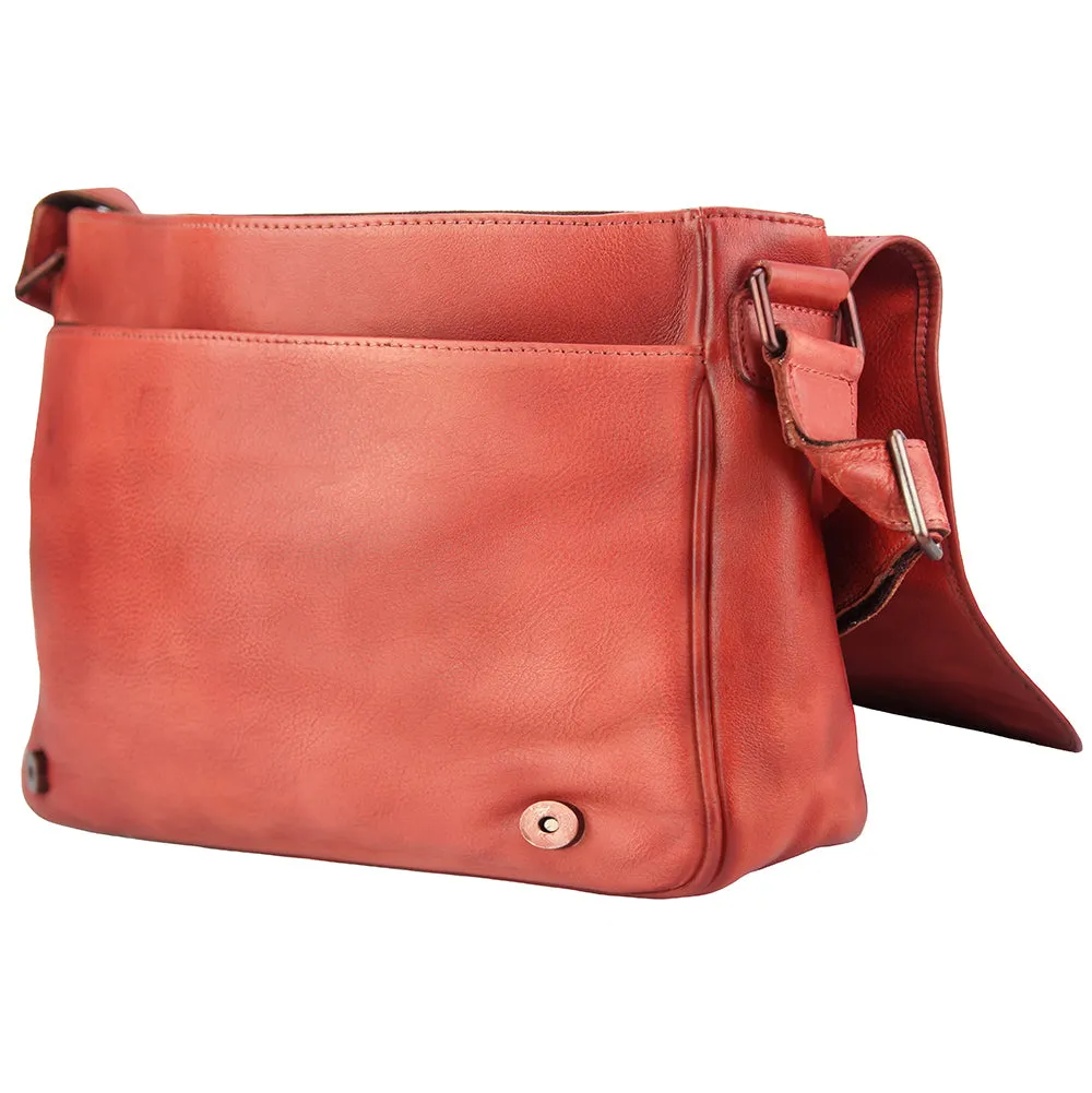 Grigori leather Messenger bag