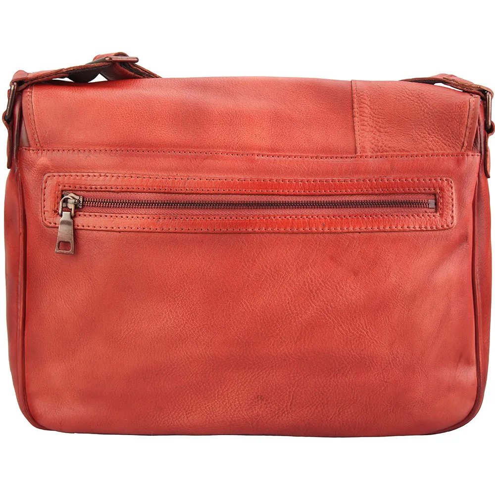 Grigori leather Messenger bag