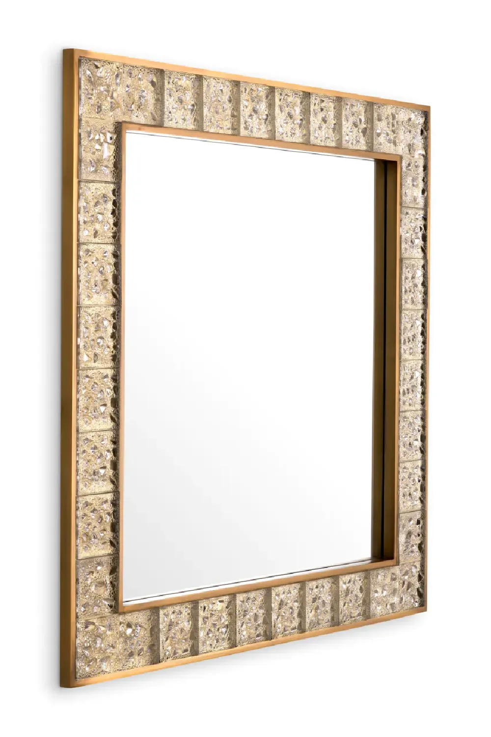 Handmade Glass Square Mirror | Eichholtz Mellot