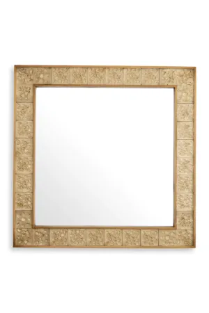 Handmade Glass Square Mirror | Eichholtz Mellot