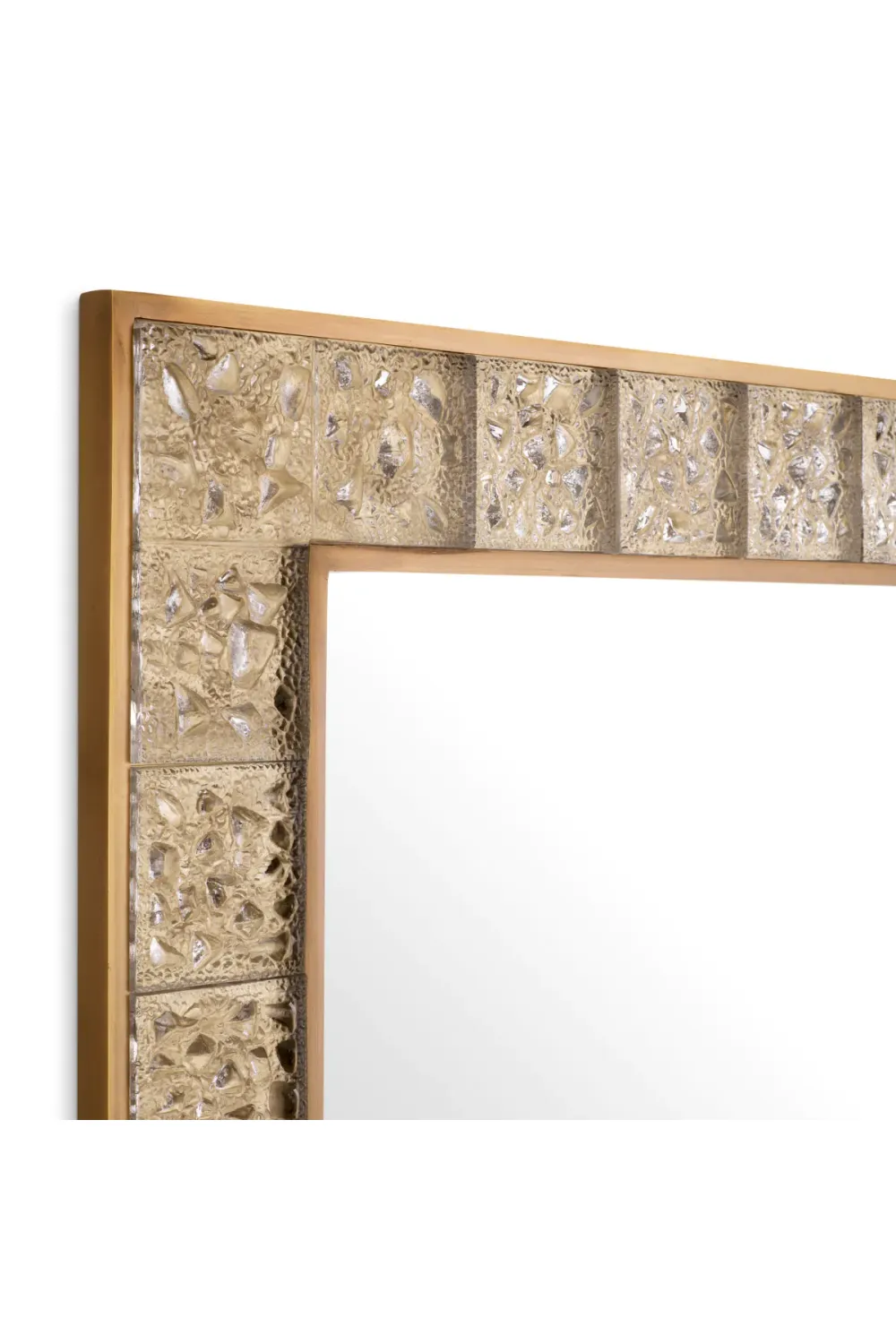 Handmade Glass Square Mirror | Eichholtz Mellot