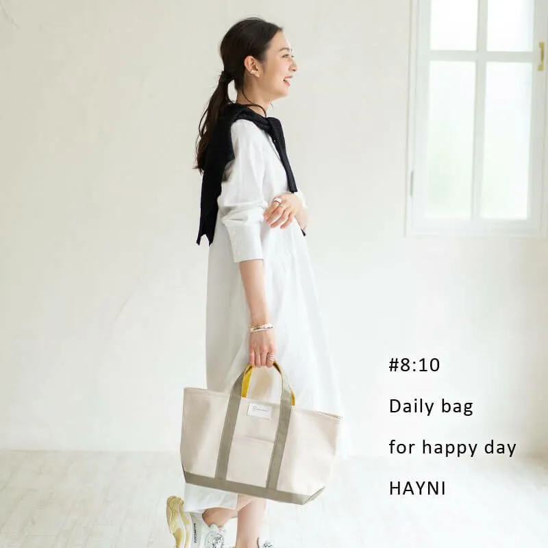 Happy Canvas Tote M