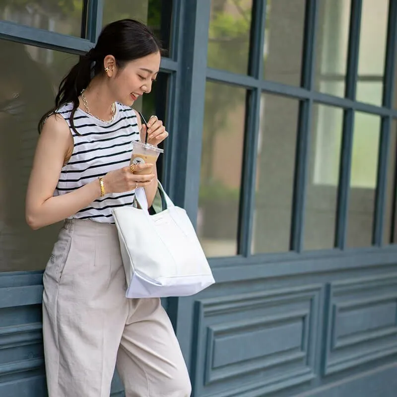 Happy Canvas Tote M