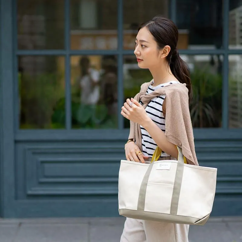 Happy Canvas Tote M