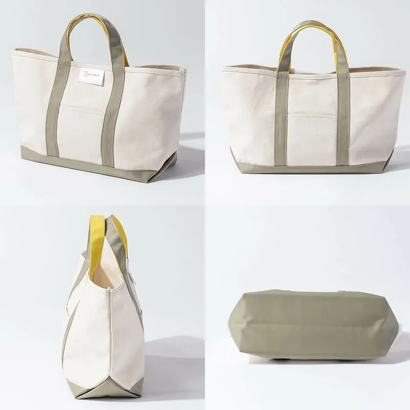 Happy Canvas Tote M