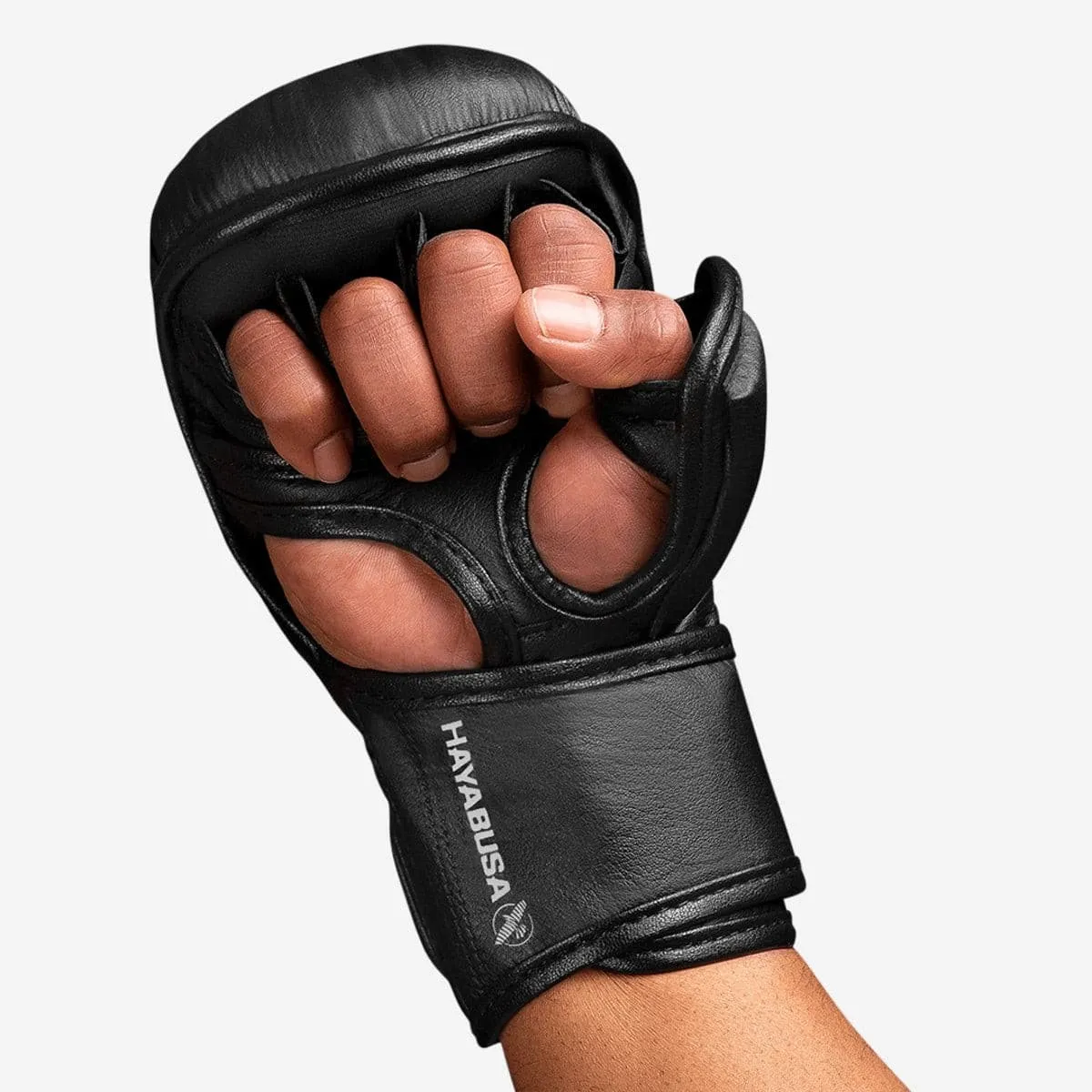 HAYABUSA T3 7oz HYBRID GLOVES - BLACK/GREY