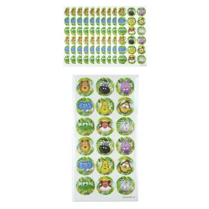 Henbrandt Large Jungle Stickers