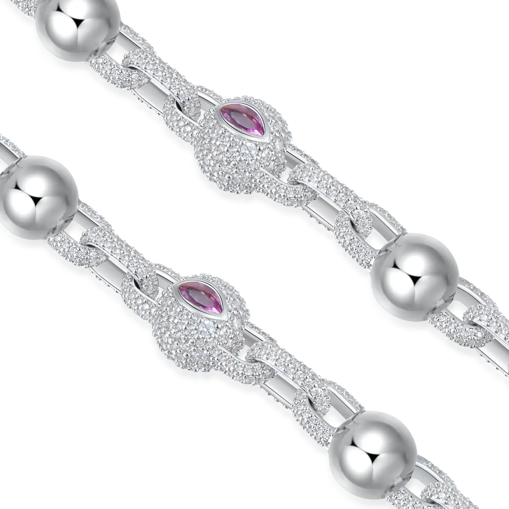 Iced Aegis Ball Chain