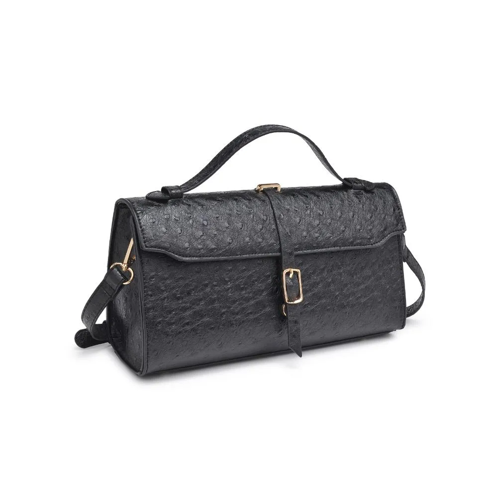Juliet Ostrich Crossbody