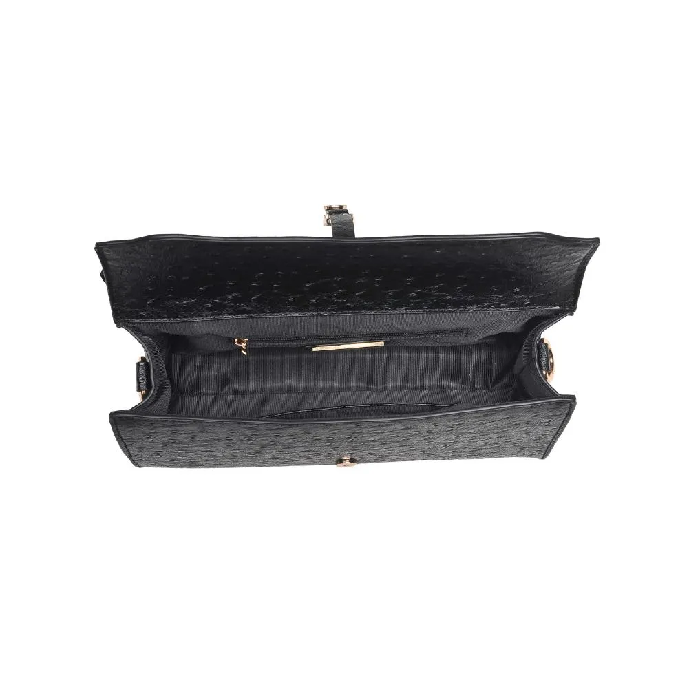 Juliet Ostrich Crossbody