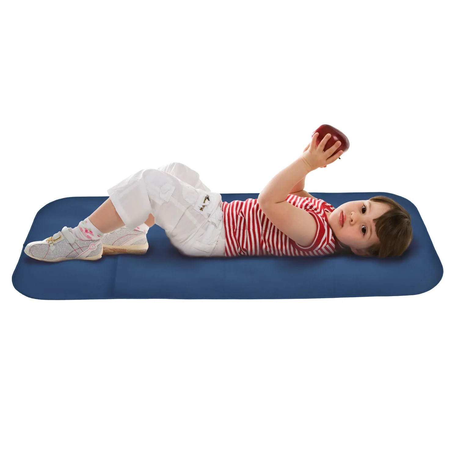 Junior Changing Mat and Waterproof Bag Set - Steel Blue/Black (UK VAT Exempt)