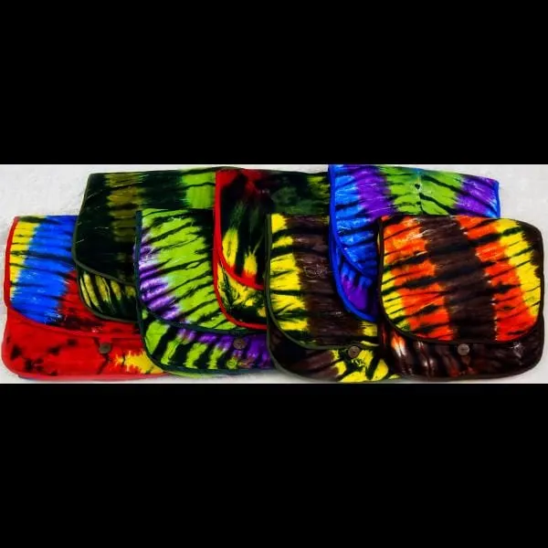 Karma Tie-Dye Courier Bag