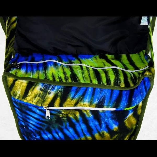 Karma Tie-Dye Courier Bag