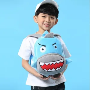 Kawaii Baby Shark Plush Backpack - Kawaii Bag