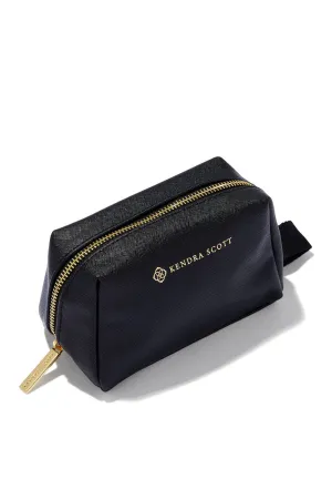 Kendra Scott: Small Cosmetic Zip Case - Black