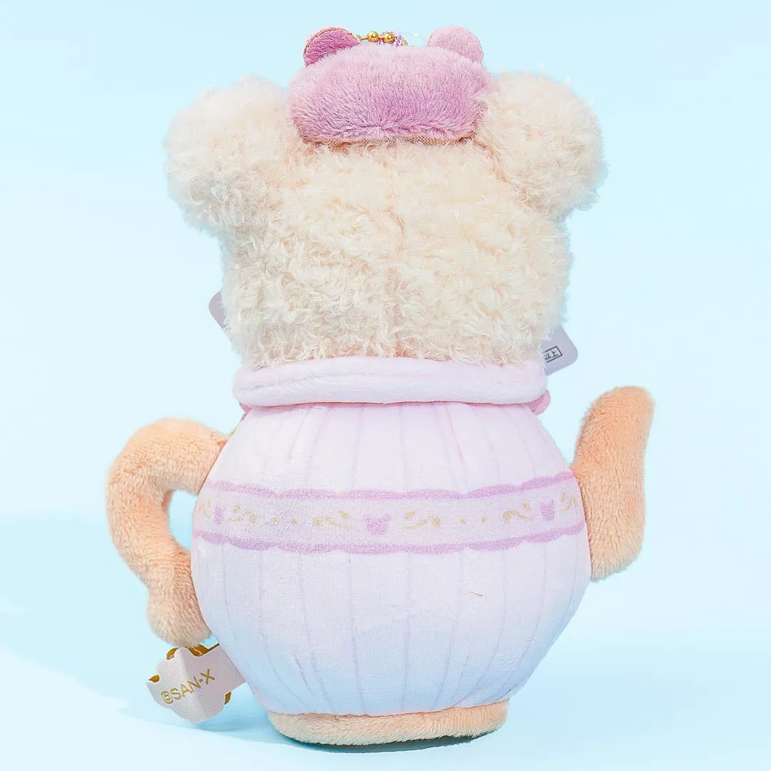 Korilakkuma & Chairoikoguma Flower Tea Time Plushie - Korilakkuma / Medium