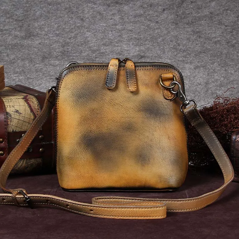Ladies Leather Crossbody Bags Small Crossbody Purse Shoulder Bags for Women