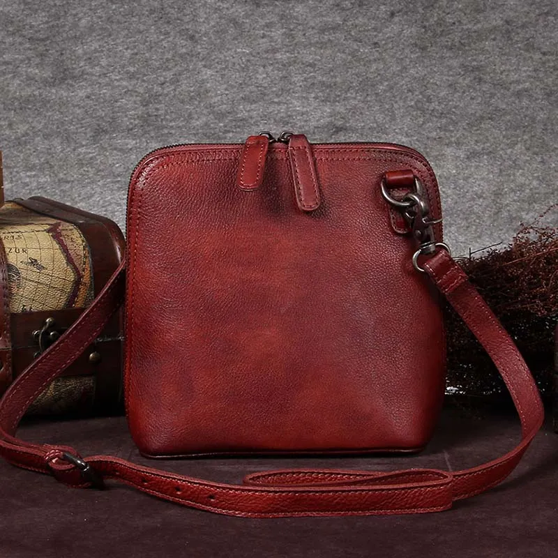 Ladies Leather Crossbody Bags Small Crossbody Purse Shoulder Bags for Women