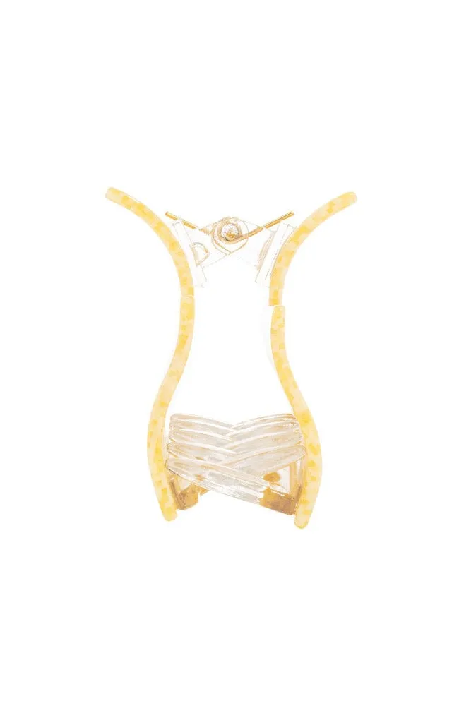Large Cutout Rectangle Jaw - Straw