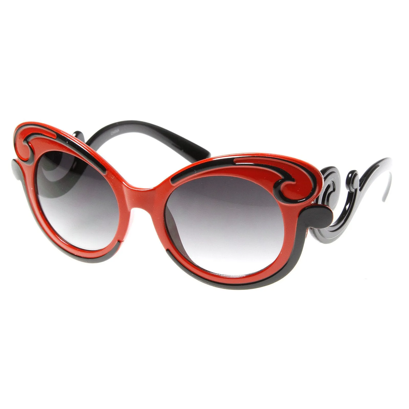 Luxurious High Fashion Butterfly Oversize Sunglasses 8634