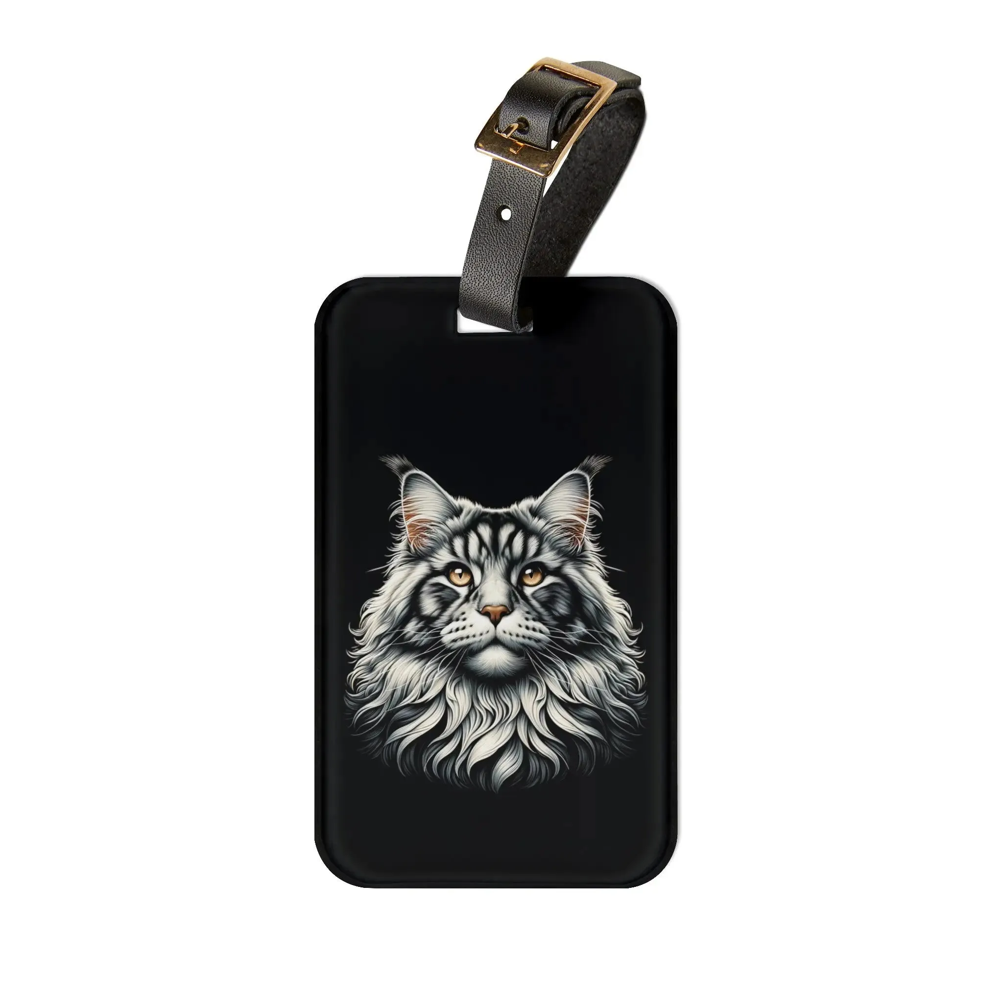 Main Coon Cat Lover Graphic - Luggage Tag