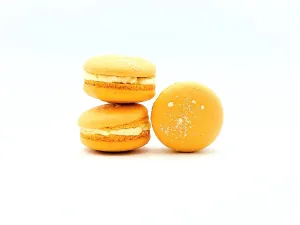 Mango Coconut Vegan Macarons
